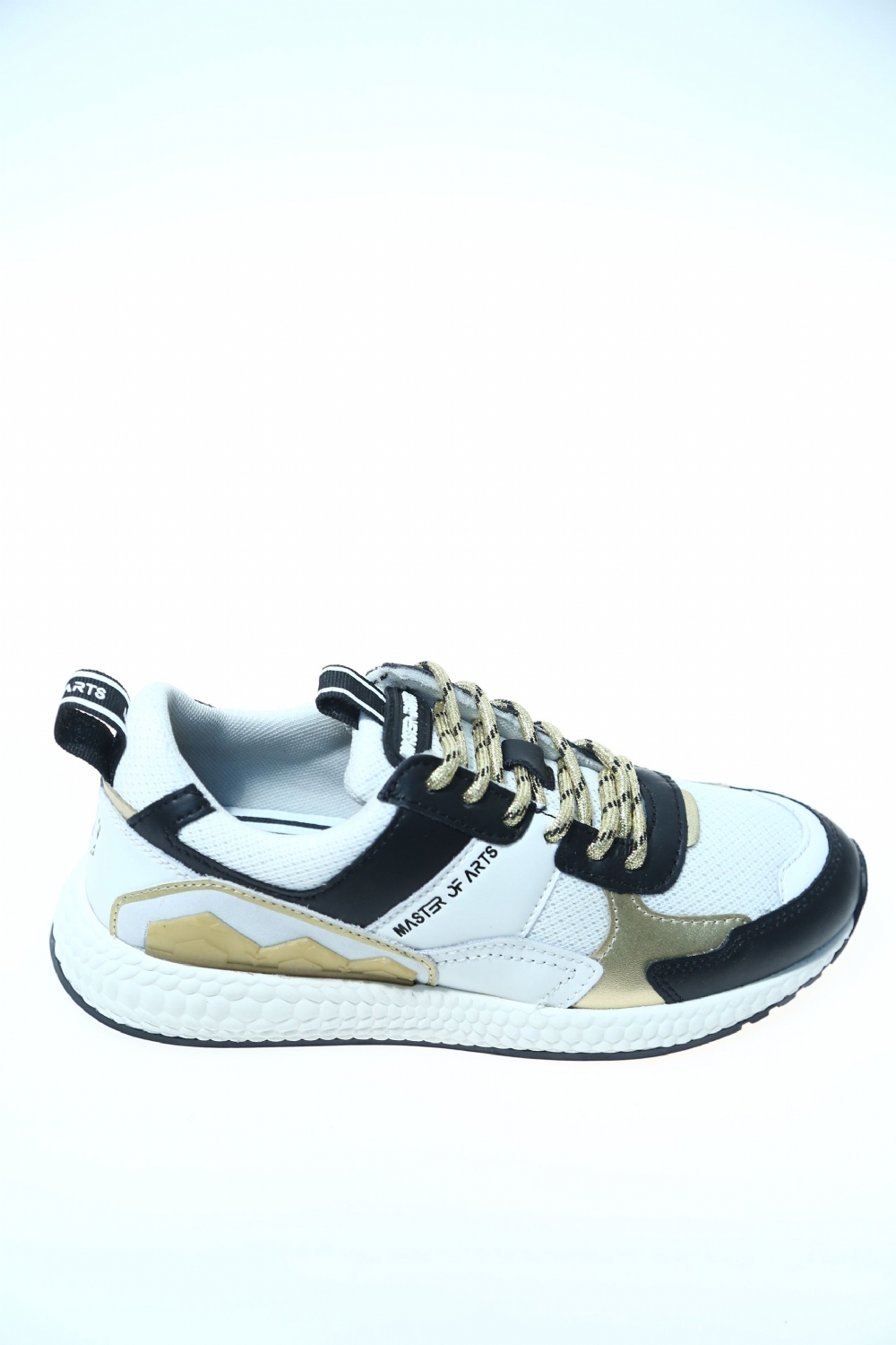 Sneaker Bianco e nero Pelle MOA MASTER OF ARTS Sneakers